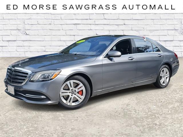 used 2018 Mercedes-Benz S-Class car, priced at $36,971