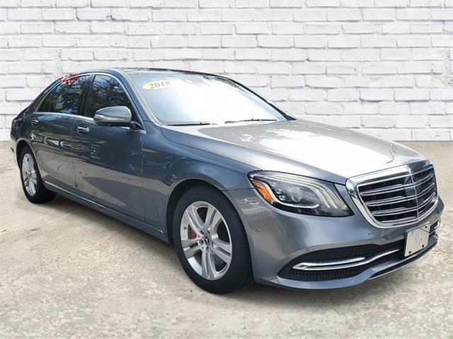 used 2018 Mercedes-Benz S-Class car, priced at $36,971