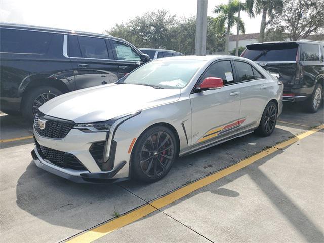 new 2024 Cadillac CT4-V car, priced at $79,895