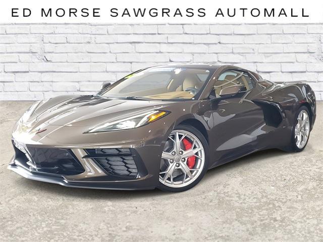 used 2021 Chevrolet Corvette car, priced at $73,499