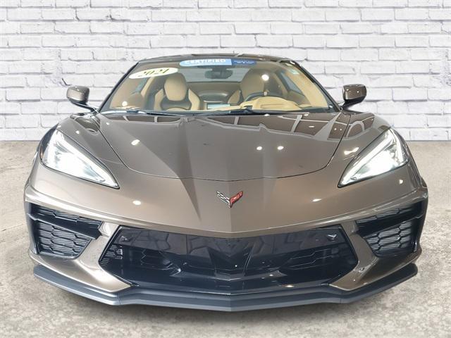 used 2021 Chevrolet Corvette car, priced at $73,499