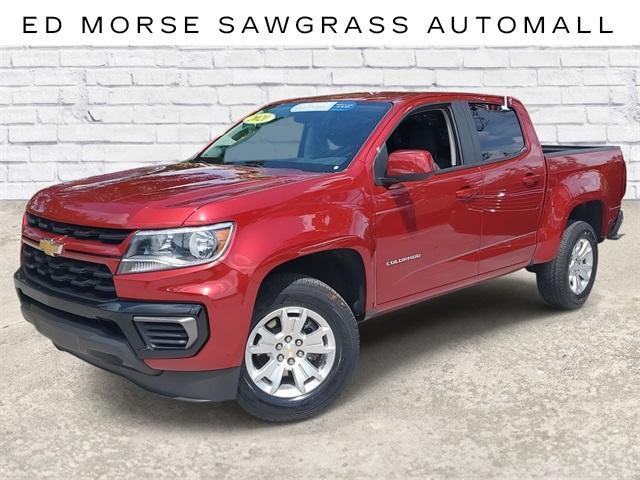used 2021 Chevrolet Colorado car, priced at $26,599