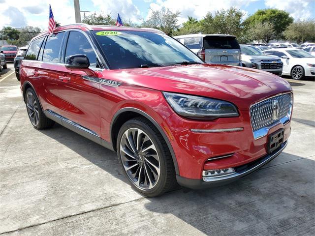 used 2020 Lincoln Aviator car, priced at $29,971