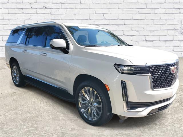 used 2022 Cadillac Escalade ESV car, priced at $71,699