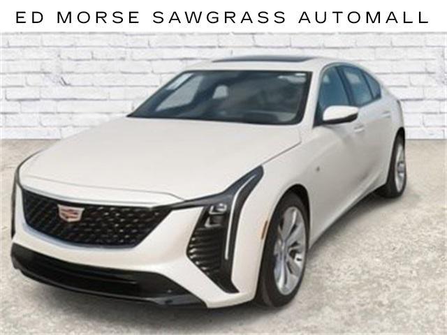 new 2025 Cadillac CT5 car, priced at $49,215