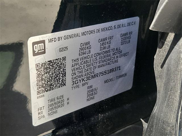new 2025 Cadillac OPTIQ car, priced at $54,990