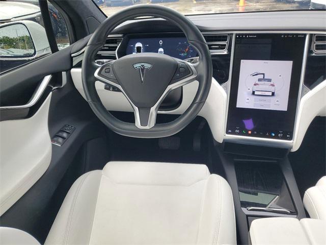 used 2018 Tesla Model X car, priced at $28,999