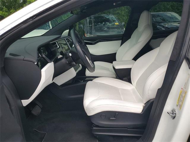 used 2018 Tesla Model X car, priced at $28,999