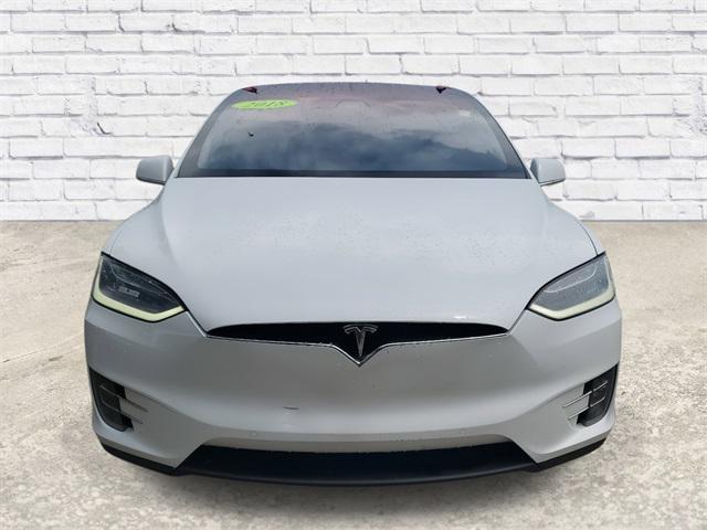 used 2018 Tesla Model X car, priced at $28,999