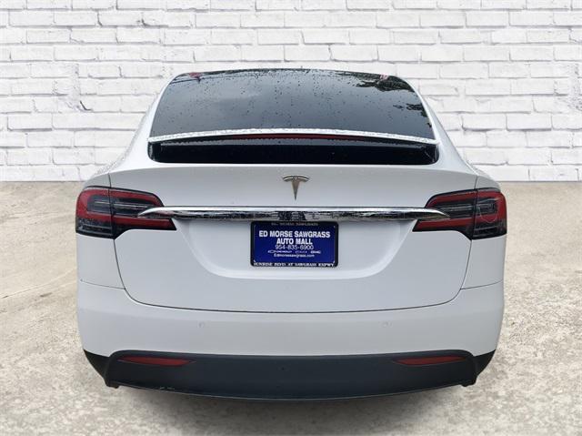 used 2018 Tesla Model X car, priced at $28,999