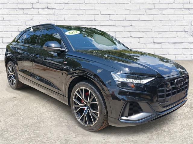 used 2022 Audi Q8 car, priced at $50,432