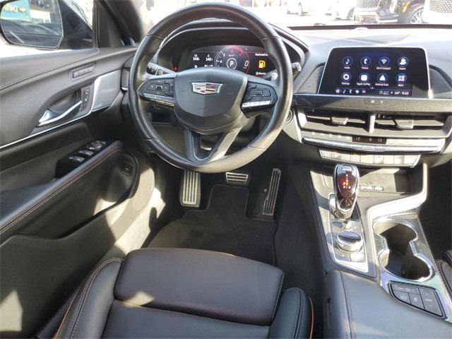 used 2023 Cadillac CT4-V car, priced at $38,499