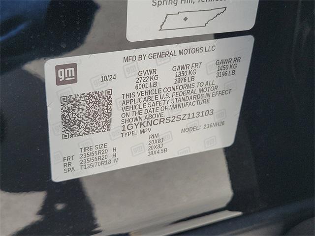 new 2025 Cadillac XT5 car, priced at $54,025