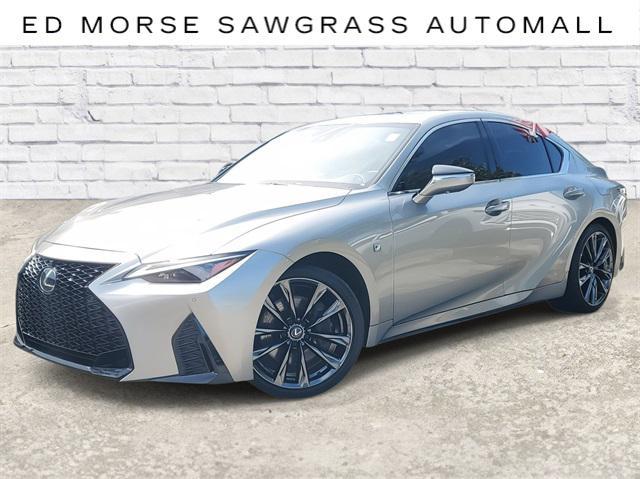 used 2023 Lexus IS 350 car, priced at $41,771