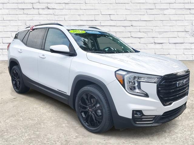 used 2022 GMC Terrain car, priced at $23,499