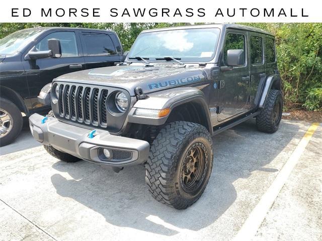 used 2021 Jeep Wrangler Unlimited 4xe car, priced at $42,371