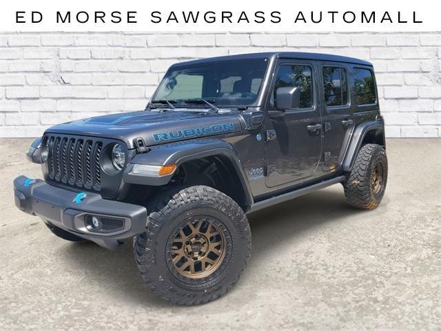 used 2021 Jeep Wrangler Unlimited 4xe car, priced at $41,899