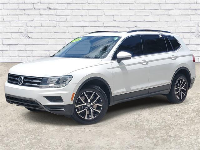 used 2021 Volkswagen Tiguan car, priced at $15,750