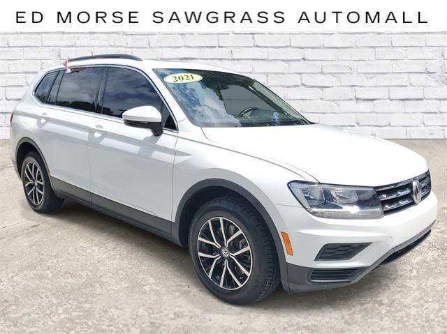 used 2021 Volkswagen Tiguan car, priced at $15,750
