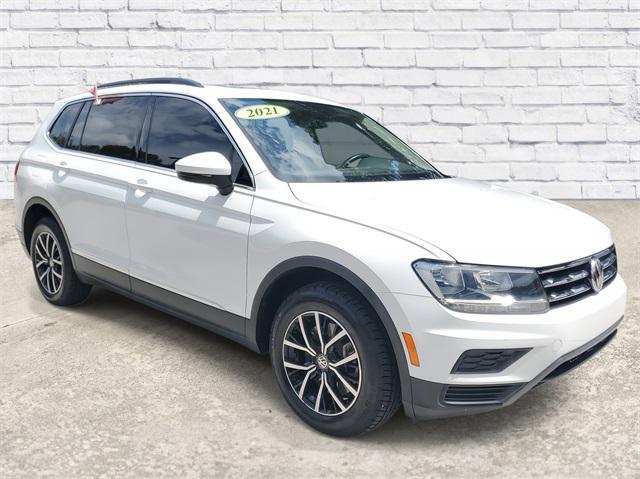 used 2021 Volkswagen Tiguan car, priced at $16,595