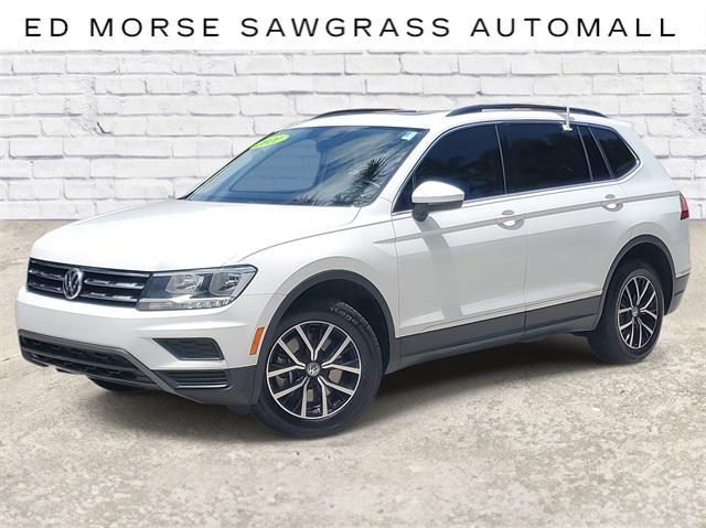 used 2021 Volkswagen Tiguan car, priced at $16,595