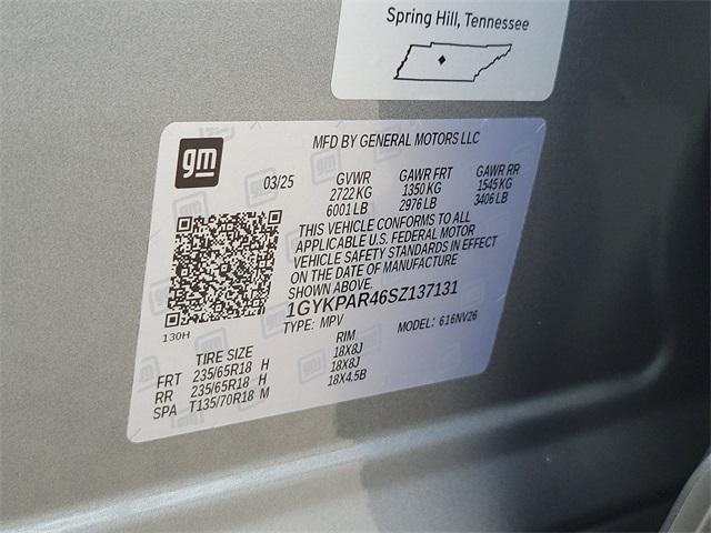 new 2025 Cadillac XT6 car, priced at $48,840