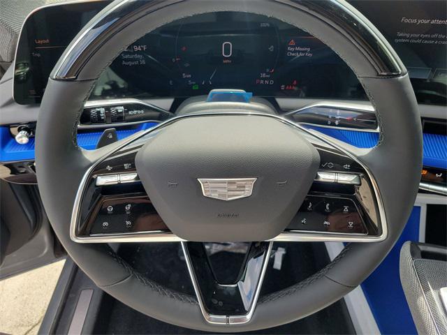 new 2025 Cadillac OPTIQ car, priced at $56,314