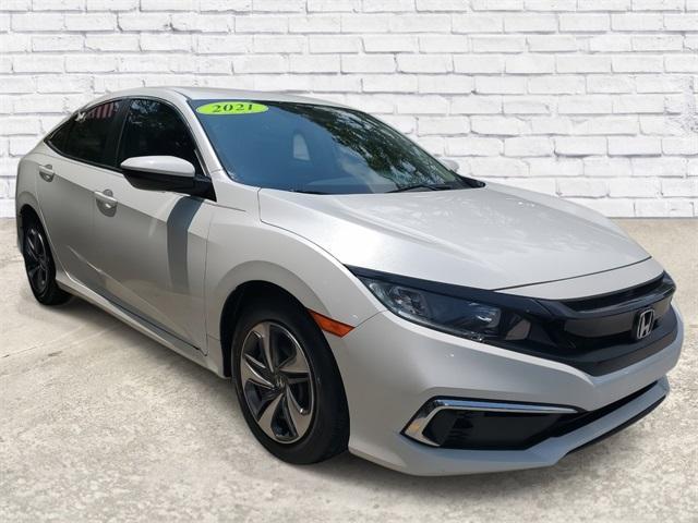used 2021 Honda Civic car, priced at $18,299