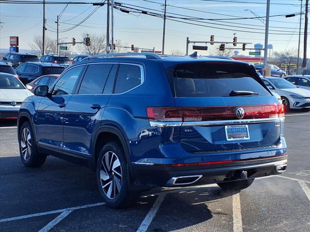 new 2025 Volkswagen Atlas car, priced at $49,422