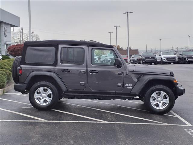 used 2020 Jeep Wrangler Unlimited car, priced at $25,655