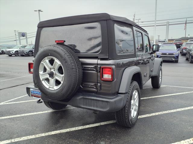 used 2020 Jeep Wrangler Unlimited car, priced at $25,655