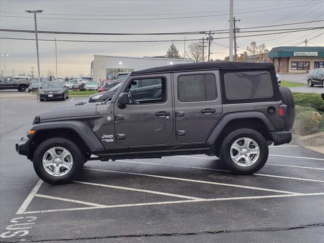 used 2020 Jeep Wrangler Unlimited car, priced at $25,655