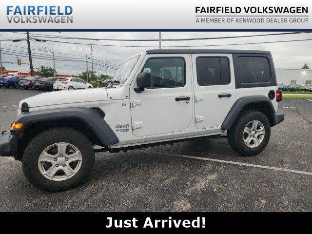 used 2019 Jeep Wrangler Unlimited car, priced at $22,500