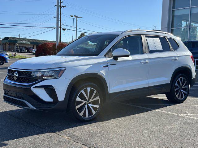 used 2022 Volkswagen Taos car, priced at $20,500