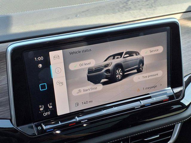 new 2025 Volkswagen Atlas car, priced at $55,174