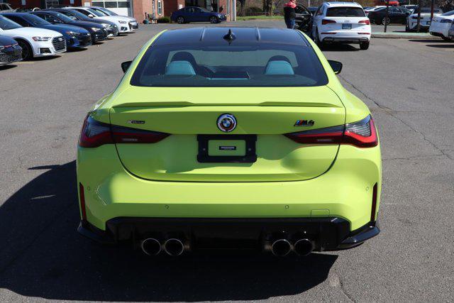 used 2023 BMW M4 car, priced at $77,777