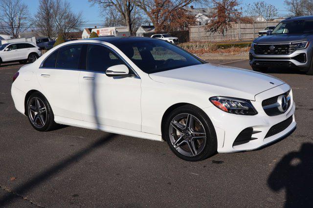 used 2021 Mercedes-Benz C-Class car, priced at $29,995