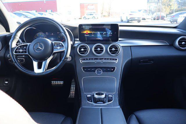 used 2021 Mercedes-Benz C-Class car, priced at $29,995