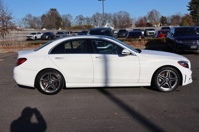 used 2021 Mercedes-Benz C-Class car, priced at $29,995