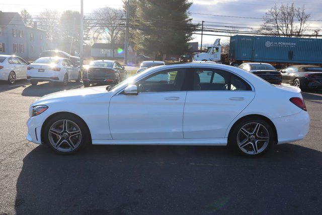 used 2021 Mercedes-Benz C-Class car, priced at $29,995