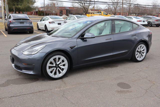 used 2022 Tesla Model 3 car, priced at $28,995