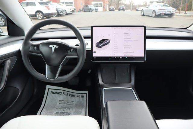 used 2022 Tesla Model 3 car, priced at $28,995