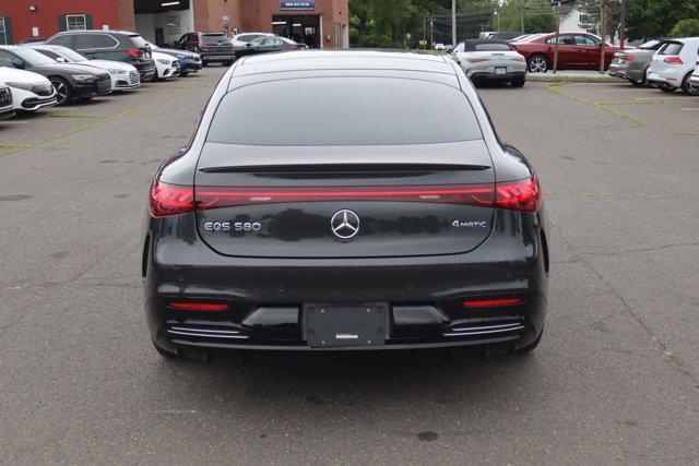 used 2022 Mercedes-Benz EQS 580 car, priced at $49,995