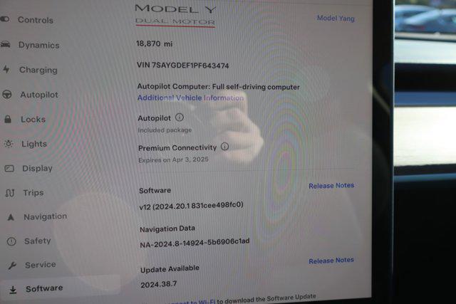 used 2023 Tesla Model Y car, priced at $38,495