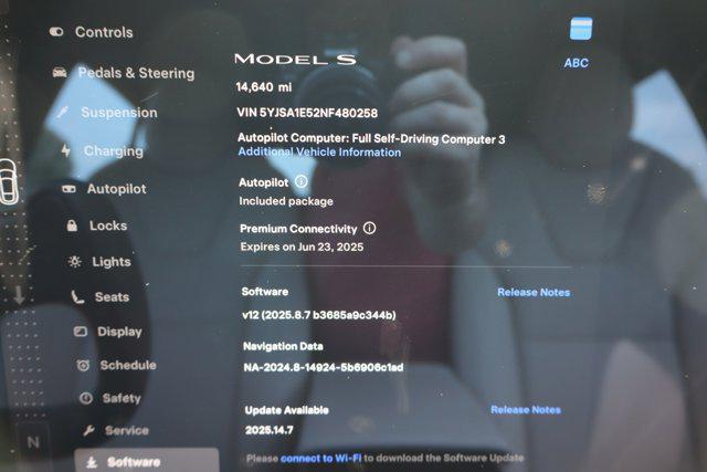 used 2022 Tesla Model S car, priced at $44,995