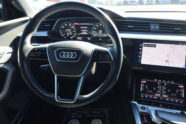 used 2024 Audi Q8 e-tron car, priced at $38,995