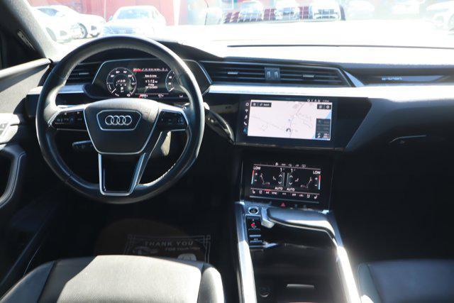 used 2024 Audi Q8 e-tron car, priced at $38,995