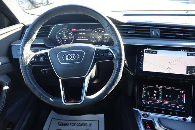 used 2022 Audi e-tron S car, priced at $37,995