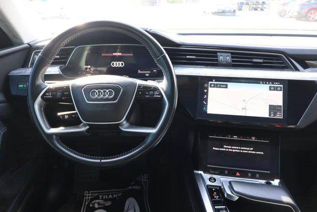 used 2021 Audi e-tron car, priced at $24,495