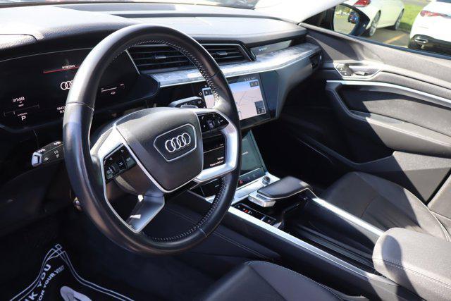 used 2021 Audi e-tron car, priced at $24,495